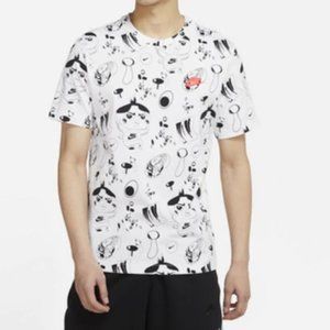 Nike Mens NSW TEE Food AOP DD1324-100 2XL (White), XX-Large